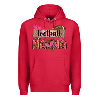 Cardinal football nana with leopard Premium Hoodie - Zillion Design Studio