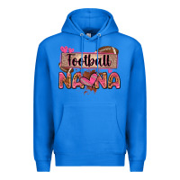 True Royal football nana with leopard Premium Hoodie - Zillion Design Studio