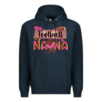 Navy football nana with leopard Premium Hoodie - Zillion Design Studio
