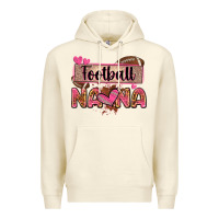 Sandshell football nana with leopard Premium Hoodie - Zillion Design Studio