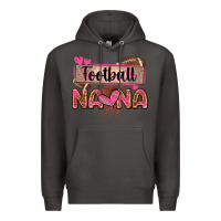 Smoke football nana with leopard Premium Hoodie - Zillion Design Studio