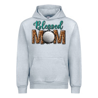 Heather Grey western blessed mom with hockey Urban Hoodie - texasbilliewilder