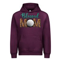 Mauve Wine western blessed mom with hockey Urban Hoodie - texasbilliewilder
