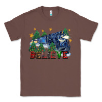 Chestnut believe polar express christmas trees Classic Tee - FaDigitalArtStudio