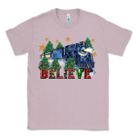 Lilac believe polar express christmas trees Classic Tee - FaDigitalArtStudio