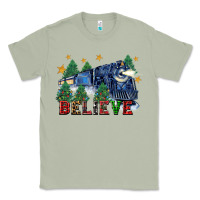 Matcha believe polar express christmas trees Classic Tee - FaDigitalArtStudio