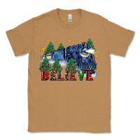Toasted Coconut believe polar express christmas trees Classic Tee - FaDigitalArtStudio