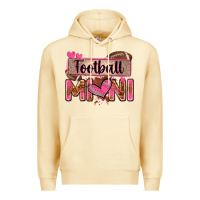 Pina Colada football mini with leopard Premium Hoodie - Zillion Design Studio