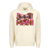 Sandshell football mini with leopard Premium Hoodie - Zillion Design Studio