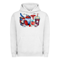Pigment Lunar Rock American nurse coffee cups Urban Hoodie - Zillion Design Studio