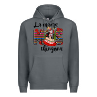 Rock la mama mos chingona Premium Hoodie - texasbilliewilder