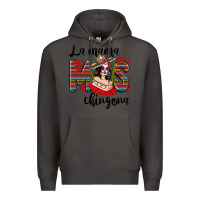 Smoke la mama mos chingona Premium Hoodie - texasbilliewilder