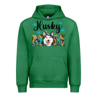 Emerald husky mom western Urban Hoodie - RanaPortraitStore