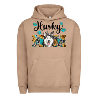 Pigment Burro husky mom western Urban Hoodie - RanaPortraitStore