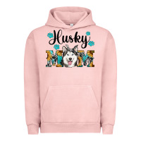 Pigment Salmon husky mom western Urban Hoodie - RanaPortraitStore