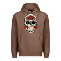 Chestnut mexican day of the dead Premium Hoodie - texasbilliewilder