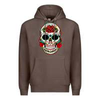 Coffee mexican day of the dead Premium Hoodie - texasbilliewilder