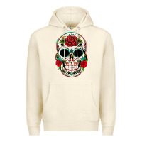 Sandshell mexican day of the dead Premium Hoodie - texasbilliewilder