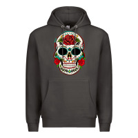 Smoke mexican day of the dead Premium Hoodie - texasbilliewilder
