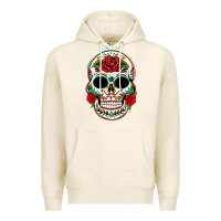 Tofu mexican day of the dead Premium Hoodie - texasbilliewilder