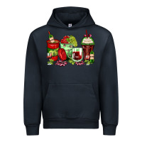 Navy wine coffee cups Urban Hoodie - Zillion Design Studio
