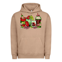 Pigment Burro wine coffee cups Urban Hoodie - Zillion Design Studio