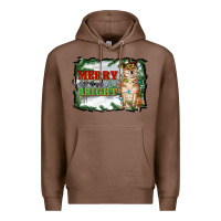 Chestnut merry and bright shiba inu Premium Hoodie - RanaPortraitStore