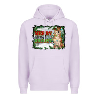Lilac merry and bright shiba inu Premium Hoodie - RanaPortraitStore