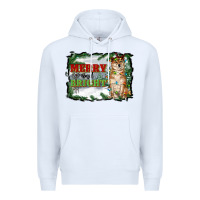 White merry and bright shiba inu Premium Hoodie - RanaPortraitStore