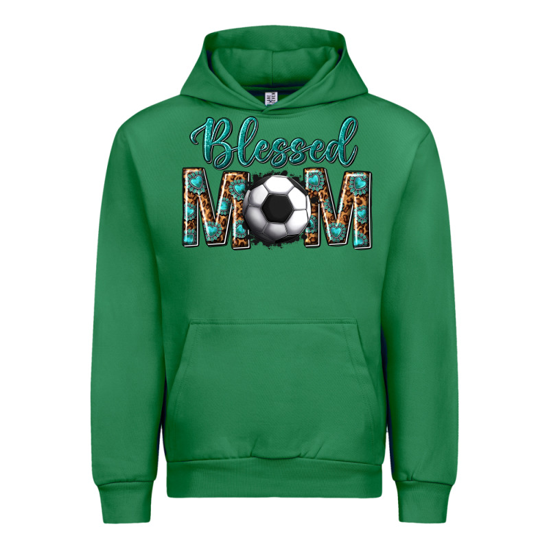 Western Blessed Mom With Soccer Urban Hoodie by texasbilliewilder | Teevron