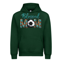 Forest Green western blessed mom with soccer Urban Hoodie - texasbilliewilder