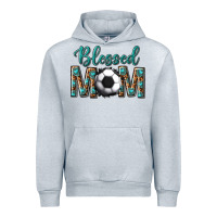 Heather Grey western blessed mom with soccer Urban Hoodie - texasbilliewilder