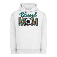 Pigment Lunar Rock western blessed mom with soccer Urban Hoodie - texasbilliewilder