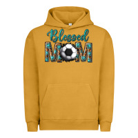 Pigment Peanut Butter western blessed mom with soccer Urban Hoodie - texasbilliewilder