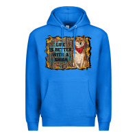 True Royal life is better with a shiba Premium Hoodie - RanaPortraitStore