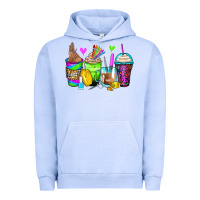 Pigment Grape Ice nail art coffee cups Urban Hoodie - Zillion Design Studio