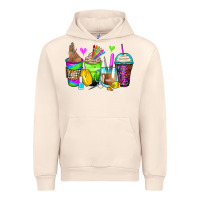 Sandshell nail art coffee cups Urban Hoodie - Zillion Design Studio