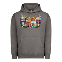 Pigment Tornado floral coffee cups Urban Hoodie - Zillion Design Studio