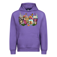 Tulip floral coffee cups Urban Hoodie - Zillion Design Studio