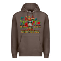 Coffee dia de los muertos Premium Hoodie - texasbilliewilder