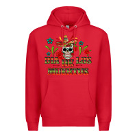 Red dia de los muertos Premium Hoodie - texasbilliewilder