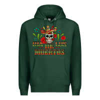 Sports Green dia de los muertos Premium Hoodie - texasbilliewilder