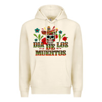 Tofu dia de los muertos Premium Hoodie - texasbilliewilder
