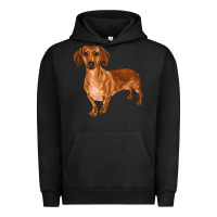 Pigment Black dachshund Urban Hoodie - RanaPortraitStore