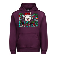 Mauve Wine christmas dog mom husky Urban Hoodie - RanaPortraitStore
