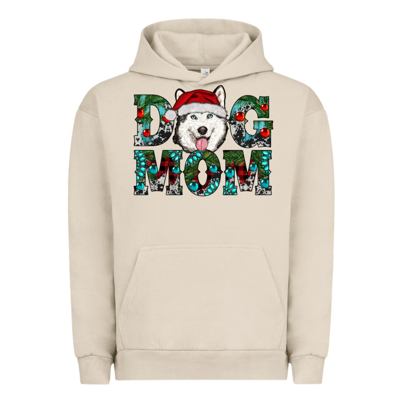 Christmas Dog Mom Husky Urban Hoodie by RanaPortraitStore | Teevron