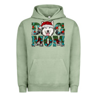Pigment Oil Green christmas dog mom husky Urban Hoodie - RanaPortraitStore