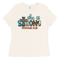 Bone she is strong Ladies Tee - Artiststas