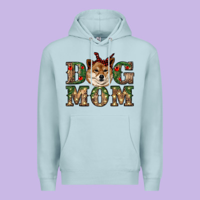 Dog Mom Shiba Inu Premium Hoodie Designed By Ranaportraitstore