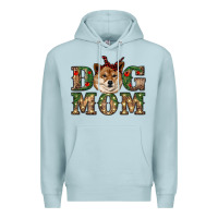 Blue Mist dog mom shiba inu Premium Hoodie - RanaPortraitStore